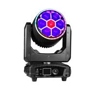 7x40W abeille oeil faisceau lavage Halo effet LED tête mobile 300W RGBW 4in1 DJ effets d'éclairage de scène 1 pièce 7x40W