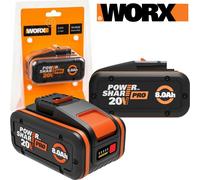 8,0 Ah 20 V PRO Li-Ion Worx WA3648 Batterie PowerShare