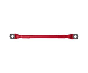 8 7 6 4 2 0AWG Red Black Wire Cable With M6 M8 M10(RED; 60 centimeters-1.96 feet; 2 AWG-M8)