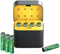 8 accus lithium-ion AAA 780 mAh avec boîtier de chargement [tka Köbele Akkutechnik]