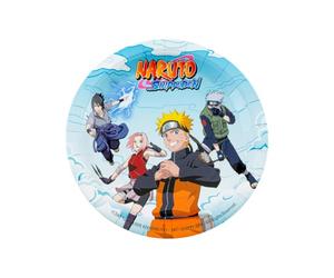 8 assiettes 23 cm carton Naruto Shippuden