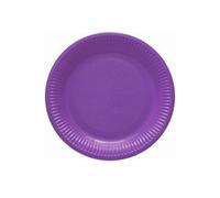 8 ASSIETTES CARTON ROND DESSERT 18CM POURPRE Violet, Lilas, Lavande, Parme, Prune - VAISSELLE DE FÊTE