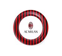 8 Assiettes En Carton Ac Milan 23 Cm Multicolore