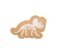 8 Assiettes en carton - Collection Dinosaure Kraft