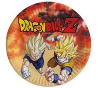 8 Assiettes En Carton Dragon Ball Z™ 23 Cm - Multicolore Multicolore G