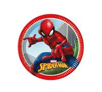Procos Assiettes Spider-Man Ultimate Crime Fighter 23 cm 8 pièces