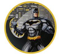 8 ASSIETTES PLATES CARTON BATMAN GOTHAM CITY 23CM