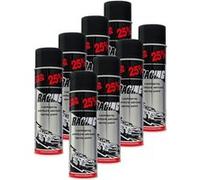 8 bombes de peinture - Carrosserie voiture - Racing - Noir mat - 500ml