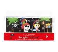 8 Bougies d'anniversaire Pirates