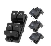 8 Broches Pour VW Pour Golf Pour MK7 Pour Passat 2014-2018 Pour Tiguan 2013-2018 5G0959857B Commutateur Commande Fenêtre Interrupteur Vitre Électrique(Chorme SET)