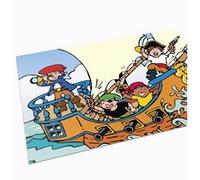 8 Cartes d’invitation - Les pirates