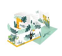 8 CARTONS INVITATION SAFARI NATURE SAUVAGE