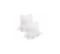 : 8 chemises plastiques à rabats et élastiques - Transparent