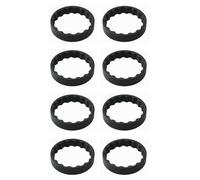 8 Courroies Haute Résistance pour INTEX ZX300 & INTEX ZX300 Deluxe Accessoires pour Réparation Brosse Robot de Piscine Nettoyeur. (Video du Montage Incluse)