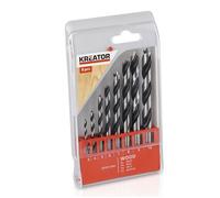 8 forets bois pour perceuse kreator-krt 012302