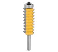 8 fraises à bois pour rail et montant, fraise à toupie multi-dents en carbure pour des coupes nettes sans copeaux, avec système anti-retour, adaptée aux portes et cadres (Couteau à mortaise et tenon