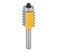 8 fraises à bois pour rail et montant, fraise à toupie multi-dents en carbure pour des coupes nettes sans copeaux, avec système anti-retour, adaptée aux portes et cadres (Couteau à mortaise et tenon
