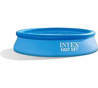 Intex Easy Set With Filter Cartridge Pump Pool 244x61 Cm Bleu 244 x 61 cm