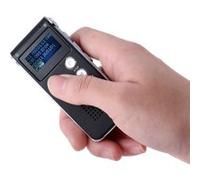 8 Go Intelligent Digital Audio Enregistreur de téléphone vocal Dictaphone Lecteur de musique MP3 Activer la voix VAR AB Répétition