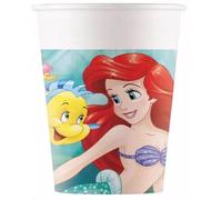 8 Gobelets en carton Ariel 200 ml - Bleu
