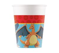 Procos Lot de 8 gobelets en carton Pokémon
