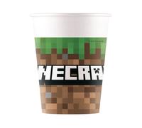 Procos Gobelets Minecraft Party – Lot de 8