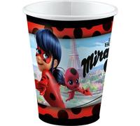 8 Gobelets en Papier Miraculous 250ml