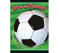 8 Invitations FOOT - Décoration anniversaire G