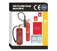 8 - Kit Spécial garage ou atelier de + 200 mètres carrés - Materiel Incendie Ref: 9KCO5
