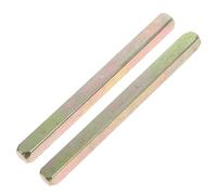 8 mm x 65 mm Axe de poignée de porte barre unie carré en acier massif broches serrure cylindre accessoires pour fenêtres UPVC et poignées de porte bouton