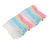 8 paires Moufles de Vaisselle en Caoutchouc Taille Moyenne antidérapants | Surface Texturée, Prise Sûre sur Mouillé, Lot, Usage la Cuisine et Ménage Quotidien