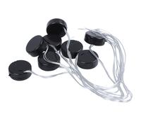 8 Pcs fil conducteur noir 2 x 3V CR2032 boite de piles pour pile bouton