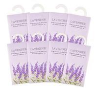 8 Pcs Sachet Parfumé Armoire, Sachets Parfumés à la Lavande, Sachets de Parfum d'Aromathérapie, Sachet Lavande Placards Parfum Voiture pour Maison, Bureau, Violet