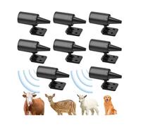8 PCS Sifflet Ultrason Anti Gibier pour Voiture Repulsif Sanglier Avertisseur de Cerf Anti Collision Animal Système de