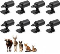 8 PCS Sifflet Ultrasons Ultra Son Anti-Gibier, Ultrason Voiture, Sifflet Sanglier et Son Anti Chevreuil Voiture, Avertisseur Anti Collision pour Auto, Moto, SUV, Camion et Routes