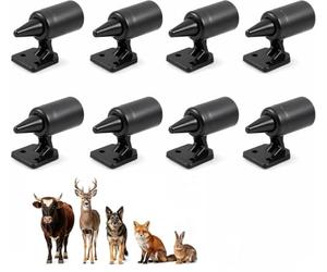 8 PCS Sifflet Ultrasons Ultra Son Anti-Gibier, Ultrason Voiture, Sifflet Sanglier et Son Anti Chevreuil Voiture, Avertisseur Anti Collision pour Auto, Moto, SUV, Camion et Routes