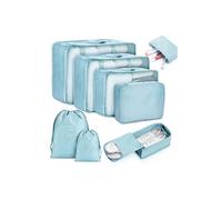 8 pcs Voyage Accueil Vêtements Couette Couverture Sac De Rangement Ensemble Chaussures Partition Rangement Organisateur Garde-Robe Valise Pochette
