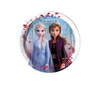 8 Petites Assiettes En Carton La Reine Des Neiges 2 20 Cm Taille Unique Multicolore