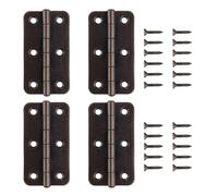 8 pièces 3 pouces charnières en fer Antique 270 degrés porte de meubles charnière Vintage métal for armoires cuisine placard armoire boîte bois Pour boîte