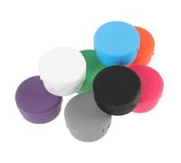 8 Pièces Bouchon de Bouteille en Silicone, Élégant | Décoratif et Stable, Forme Délicate, Usage Maison et Clubs, Finition Soignée, Lot Assorti Couleur Aléatoire