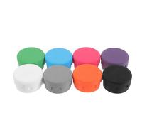 8 Pièces Bouchon en Silicone, Fermeture Réutilisable Élégante | Étanchéité Fiable, Forme Chapeau Décorative, Bords Lisses, pour Bouteilles de Vin et Cocktails, à Maison Couleur Aléatoire