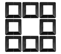 8 Pièces Cache-poteau de Jupe Décorative Fendue Réutilisable | Installation Facile, Cache les Défauts, Protection Décorative, pour Base de Colonne de Balcon et Escalier