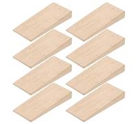 8 Pièces Cales en Bois pour Manches de Hache de Rechange Beige | Bois, , 1, 3cm, pour Manches de Pioche Houe, Usage Randonnée et Atelier