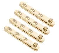 8 Pièces Charnière Pivotante à Fermeture Automatique | Charnière Invisible, Pivot Caché à Montage Discret, Usage Résidentiel ou Commercial, Finition Or Élégante