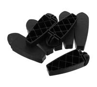 8 Pièces Connecteurs de Grille Cube Noirs en Plastique