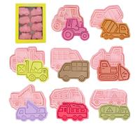 8 Pièces Emporte Voiture Emporte Piece Biscuit 3D Enfant Véhicule