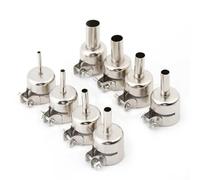 8 Pièces/ensemble Pistolet à Chaleur, Buse de Pistolet à Chaleur 35mm Embouts de Pistolet à Chaleur Kits de Buses pour Outils de Réparation de Station de Soudage à Air Chaud de Type Pompe à Air