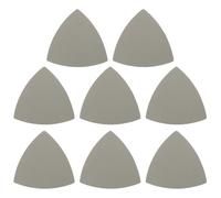 8 Pièces Feuilles Abrasives Triangulaires 3000 Grain 90mm | Carbure de Silicium, Dos Auto-agrippant, Finition Fine pour Carrosserie et Vernis, Usage Sec