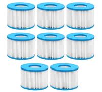 8 Pièces Filtre VI Cartouche, Remplace Filtre Coleman SaluSpa, Filtre pour Mspa Lite pour MSPA Whirlpoal Filter, Filtre de Spa et de Bain à Remous Type VI pour Bestway, Lay-Z Spa, Intex (8 Pièces)