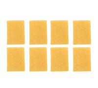 8 Pièces Gomme Caoutchouc pour Résidus de Colle et Peinture, 7x5x1cm | Nettoyer le Liquide de Masquage Aquarelle, Surface Arrondie, Lignes Concaves et Convexes, sans Aspérités